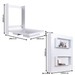 Cama Casal Vancouver Articulável Branco - Art In Móveis