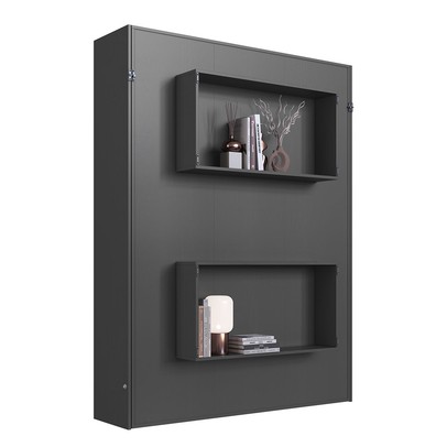 Cama Casal Vancouver Articulável Grafite - Art In Móveis