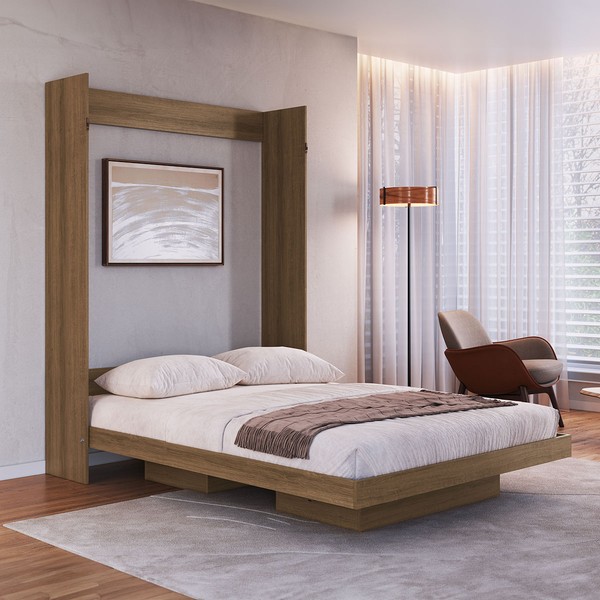 Cama Casal Vancouver Articulável Mel - Art In Móveis