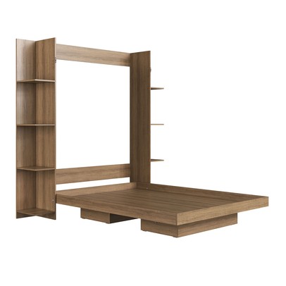 Cama Casal Vancouver Articulável 8 Prateleiras Mel - Art In Móveis