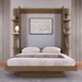 Cama Casal Vancouver Articulável 8 Prateleiras Mel - Art In Móveis