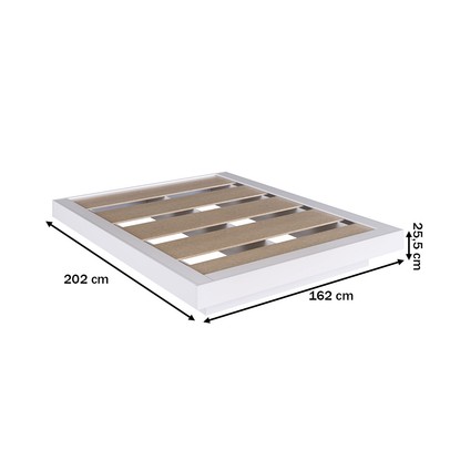 Cama Queen Zurique Branco - Art In Móveis