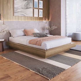 Cama Queen Zurique Mel - Art In Móveis