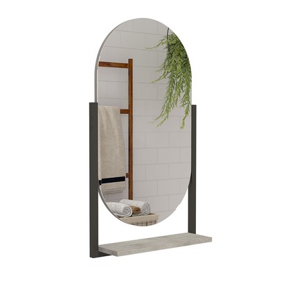 Espelho Decorativo Ori Metalon 100% Mdf Cimento - Mgm Móveis