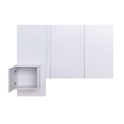 Cabeceira Solteiro Zurique 1 Porta Branco - Art In Móveis