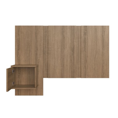 Cabeceira Solteiro Zurique 1 Porta Mel - Art In Móveis