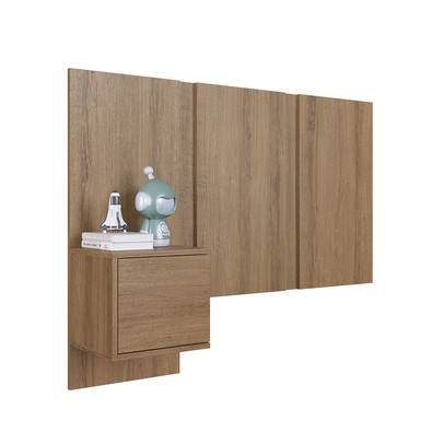 Cabeceira Solteiro Zurique 1 Porta Mel - Art In Móveis