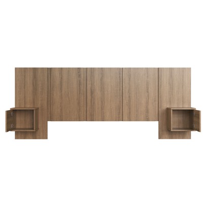 Cabeceira Casal Zurique 2 Portas Mel - Art In Móveis