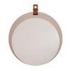 Espelho Decorativo Lua 100% Mdf Cappuccino - Mgm Móveis
