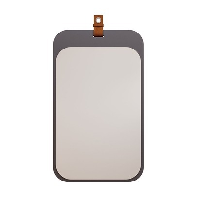 Espelho Decorativo Monet 100% Mdf Titanium - Mgm Móveis