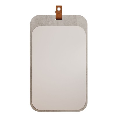 Espelho Decorativo Monet 100% Mdf Cimento - Mgm Móveis