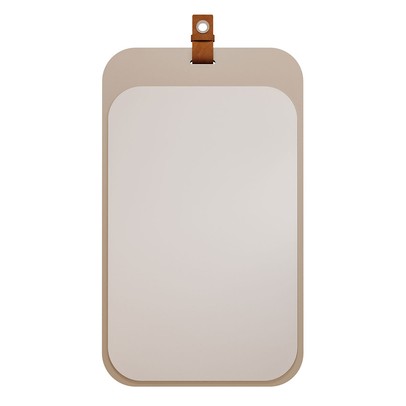 Espelho Decorativo Monet 100% Mdf Cappuccino - Mgm Móveis