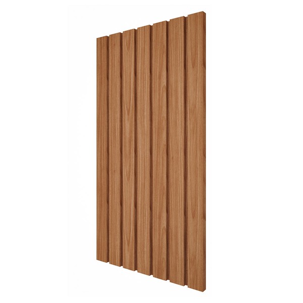 Painel para TV 100% Mdf Ripado Freijó/Marrom 22465  - Mgm Móveis