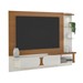 Painel para TV Até 65 Polegadas Urban 2 Portas com Led Cinamomo/Off White - Pnr Móveis