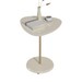 Mesa Canto Bia 60 Cm 100% Mdf Off White - Artely