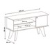 Rack para TV Até 50 Polegadas Frank Cinamomo/Off White  - Artely