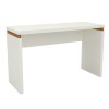 Mesa para Escritório Robust Tc144 Off White/Freijó - Dalla Costa