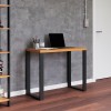 Mesa para Escritório Industrial Freijó/Preto - Dalla Costa