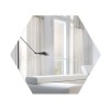 Painel Espelhado Hexagonal Decorativo Basic Es3 Off White - Dalla Costa