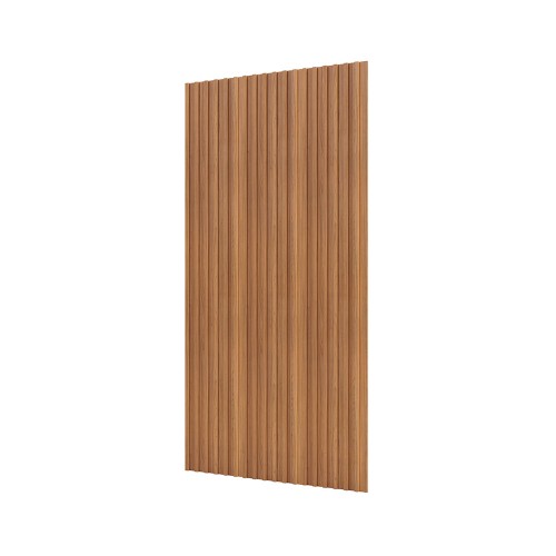 Painel  Decorativo Ripado Pa73 Freijó - Dalla Costa