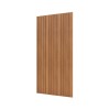Painel  Decorativo Ripado Pa73 Freijó - Dalla Costa