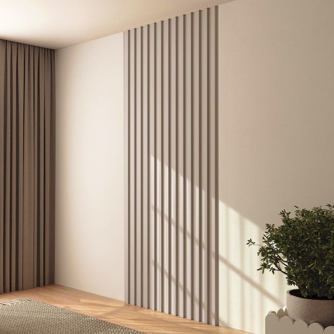 Painel  Decorativo Ripado Pa74 Fendi - Dalla Costa