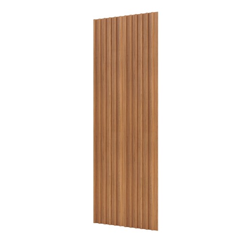 Painel  Decorativo Ripado Pa74 Freijó - Dalla Costa