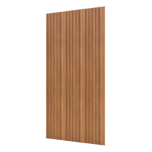 Painel  Decorativo Ripado Pa75 Freijó - Dalla Costa