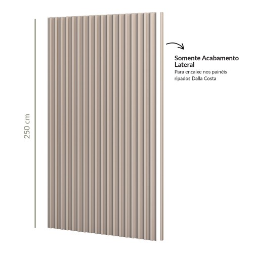 Acabamento Lateral Painel Ripado P11 Fendi - Dalla Costa