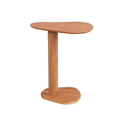 Mesa Auxiliar Orgânica 60cm Freijó - Dalla Costa