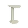 Mesa Auxiliar Orgânica 60cm Off White - Dalla Costa