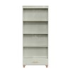 Estante para Livros 1 Gaveta Industrial Off White - Dalla Costa