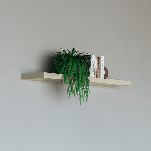 Prateleira 90cm Basic Off White - Dalla Costa