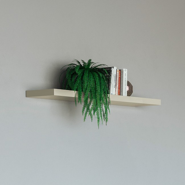 Prateleira 90cm Basic Off White - Dalla Costa