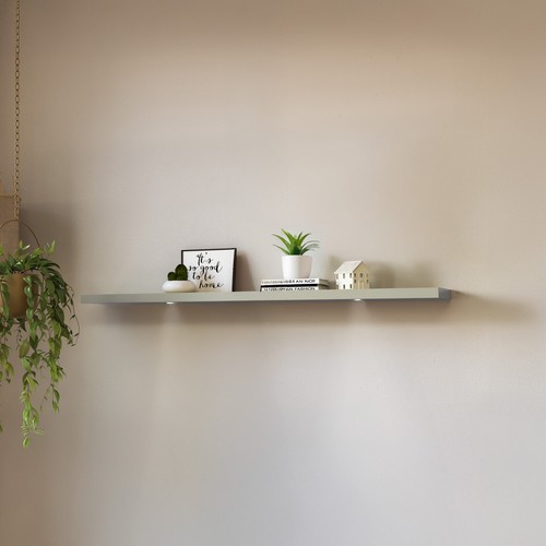 Prateleira com Led 150cm Basic Off White - Dalla Costa