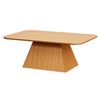 Mesa de Centro Pirâmide 90cm 100% Mdf - Carvalho Rosé