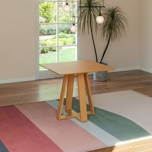 Mesa de Jantar 90cm 4 Lugares Carvalho Rosé - Dalla Costa