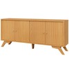 Balcão Buffet 180cm 4 Portas Carvalho Rosé - Dalla Costa