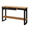 Aparador Industrial com Gaveta e Prateleira 135cm Freijó/Preto Fosco