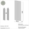 Painel  Decorativo Ripado Pa74 Caravalho Rosé - Dalla Costa