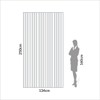Painel  Decorativo Ripado Pa75 Carvalho Rosé - Dalla Costa