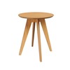 Mesa de Canto Retrô 60cm Carvalho Rosé - Dalla Costa