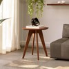 Mesa de Canto Retrô 60cm Pinhão - Dalla Costa