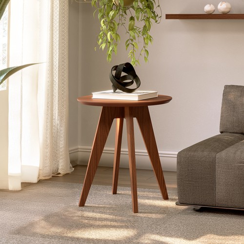 Mesa de Canto Retrô 60cm Pinhão - Dalla Costa