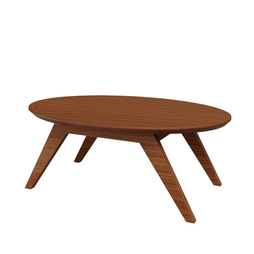 Mesa de Centro Oval Basic Pinhão - Dalla Costa