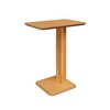 Mesa de Canto Auxiliar Retangular 60cm - Carvalho Rosé