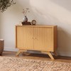 Balcão Buffet 92,5cm com 2 Portas Carvalho Rosé - Dalla Costa