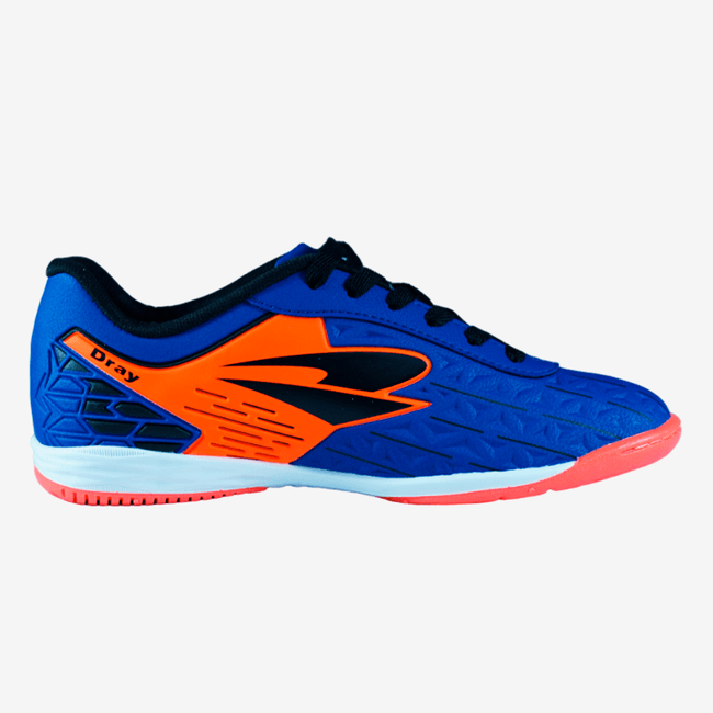 Chuteira de Futsal Dray Topfly 360 Infantil 28 Azul Marinho