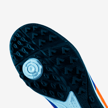 Chuteira Dray Topfly 360  Society Adulto Azul Marinho 37