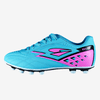 Chuteira Dray Topfly 396 Campo Adulto Azul Celeste 37
